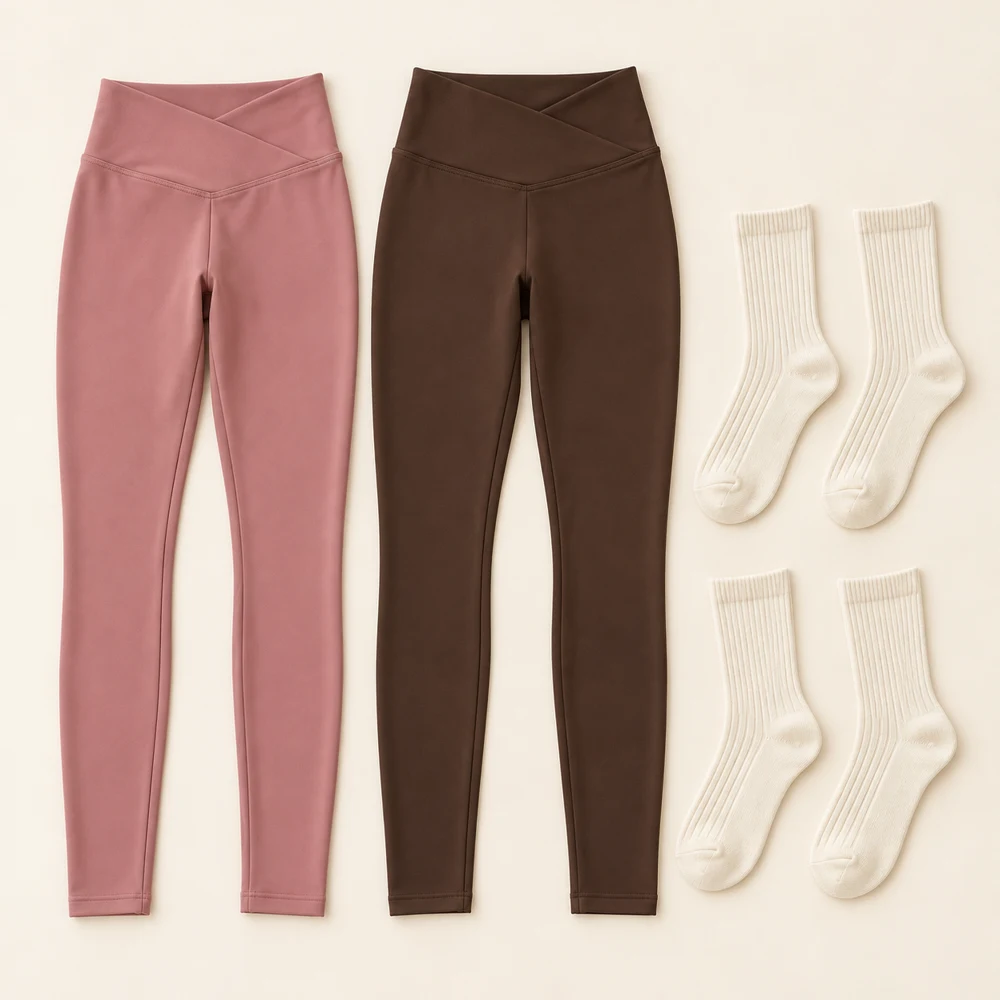 Ballet Layers Set — Rose / Cocoa / Cream