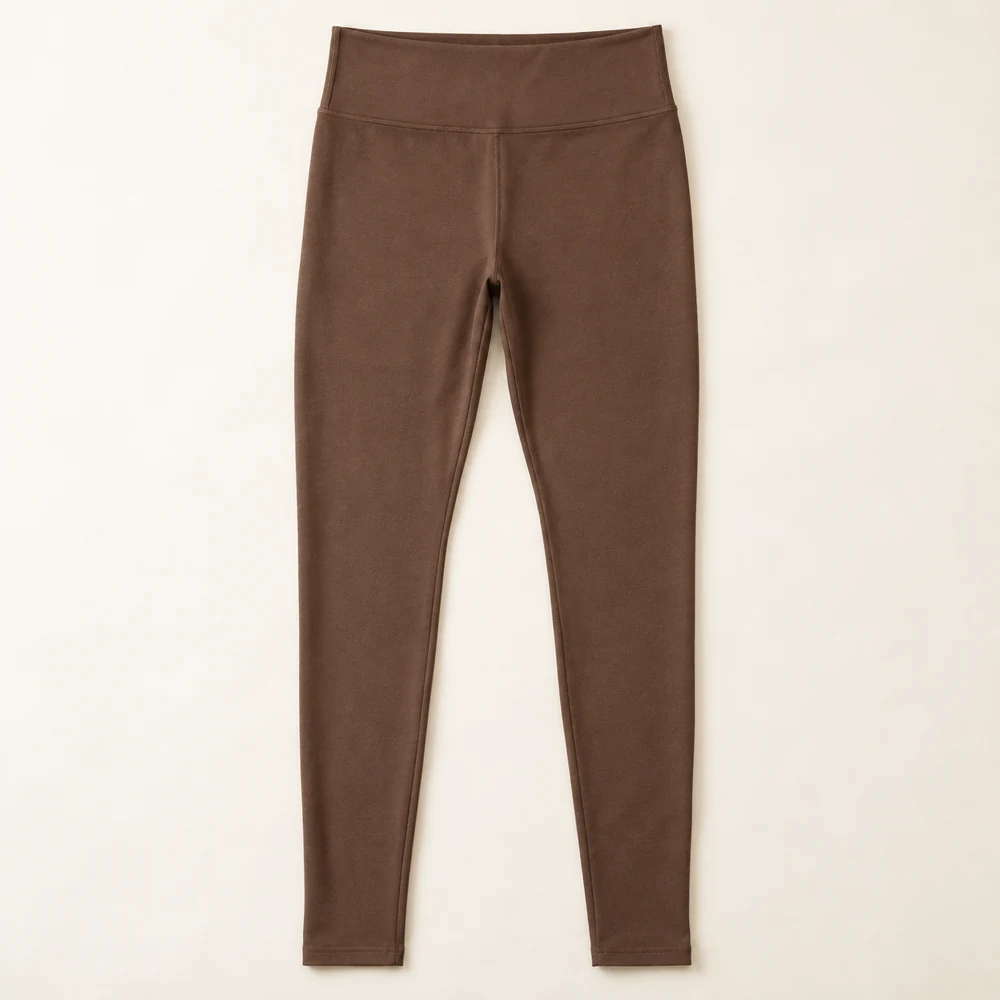 Softline Full-Length Leggings — Cocoa